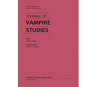 Journal of Vampire Studies: Vol. 1, No. 2 (2021)
