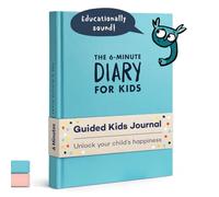 Journal pour enfants de 6 à 12 ans pour développer une pleine conscience et des habitudes positives - Journal de gratitude pour filles et garçons