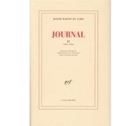 Journal Roger Martin Du Gard (Auteur), Claude Sicard (Edité par)