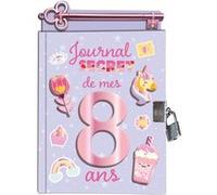 Play Bac Éditions – Journal secret de mes 8 ans – Relié – Avec un stylo-clé