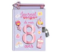 Play Bac Éditions – Journal secret de mes 8 ans – Relié – Avec un stylo-clé