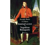 Journal Secret De Napoléon Bonaparte