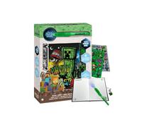 Journal secret Minecraft avec stylo UV et cadenas