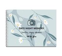 Journal souvenir à gratter - Jeux de couple à gratter pour rendez-vous amoureux | 29 x 21 x 1,2 cm - Idées de rendez-vous galants à gratter - Journal souvenir à gratter pour couples romantiques pour