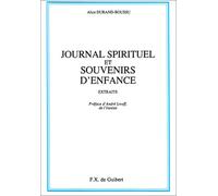 Journal spirituel et souvenirs d'enfance