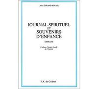 Journal spirituel et souvenirs d'enfance