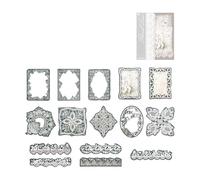 Journal Sticker Flowers Lace Series Stickers Stickers Scrapbooking Supplies For Notebooks Téloms Téléphone Et Projets Artistiques Scrapper Lovely Lace Series Journal For Projects