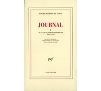 Journal, tome 1