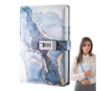 Journal verrouillable - 21,6 x 15,9 cm | 500 g - Journal élégant pour, garçons et filles