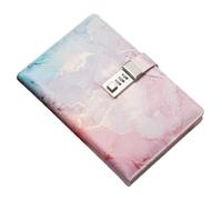 Journal verrouillable au format A5 avec mot de passe - 500 g, carnet innovant pour papier à lettre étudiant | Planificateur personnel sécurisé, organiseur mémo pour notes cadeaux dans le Sch