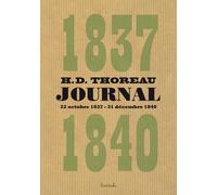Journal - Volume 1 (Octobre 1837 - Décembre 1840)