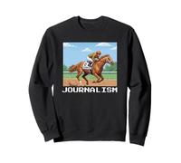 Journalisme Cheval, Course de Chevaux, Del Mar, Santa Anita, Chevaux Sweatshirt