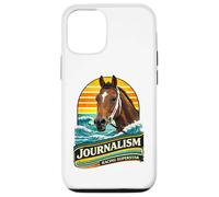 Journalisme Cheval, Course de Chevaux, Santa Anita, Del Mar Horses Coque pour iPhone 12/12 Pro
