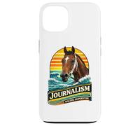 Journalisme Cheval, Course de Chevaux, Santa Anita, Del Mar Horses Coque pour iPhone 13
