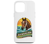 Journalisme Cheval, Course de Chevaux, Santa Anita, Del Mar Horses Coque pour iPhone 13 Pro Max
