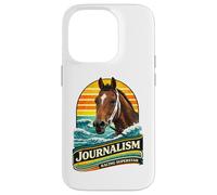 Journalisme Cheval, Course de Chevaux, Santa Anita, Del Mar Horses Coque pour iPhone 14 Pro