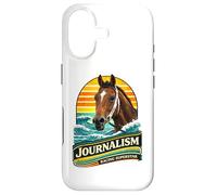 Journalisme Cheval, Course de Chevaux, Santa Anita, Del Mar Horses Coque pour iPhone 17