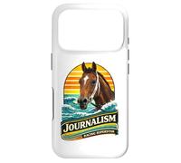 Journalisme Cheval, Course de Chevaux, Santa Anita, Del Mar Horses Coque pour iPhone 17 Pro