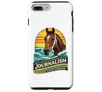 Journalisme Cheval, Course de Chevaux, Santa Anita, Del Mar Horses Coque pour iPhone 7 Plus/8 Plus