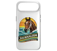 Journalisme Cheval, Course de Chevaux, Santa Anita, Del Mar Horses Coque pour iPhone Air