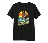 Journalisme Cheval, Course de Chevaux, Santa Anita, Del Mar Horses T-Shirt Haut de Gamme