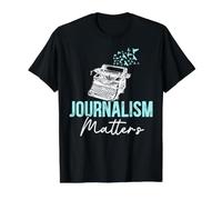 Journalisme Matters News Whisperer Writer Auteur Journaliste T-Shirt Graphique avec Valeur