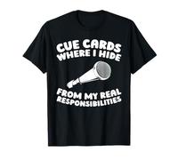 Journalisme Télévision - Communicatio Présentateur T-Shirt