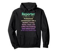 Journaliste Sweat à Capuche