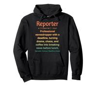 Journaliste Sweat à Capuche
