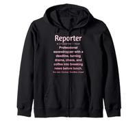 Journaliste Sweat à Capuche