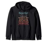 Journaliste Sweat à Capuche
