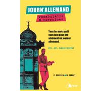 Journ'allemand Vcabulaire et exercices - Christiane Deussen - Bréal - broché - Scolaire / Universitaire