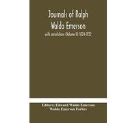 Journals Of Ralph Waldo Emerson