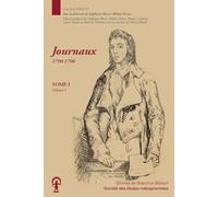 Journaux 1790-1796 T. 1-vol.1: Oeuvres de Gracchus Babeuf