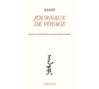 Journaux de voyage - Basho Matsuo - Verdier - broché - Poésie