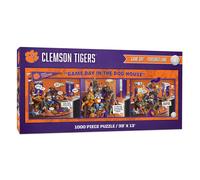 Journe de jeu de la jeunesse NCAA Clemson Tigers dans la maison de chien 1000pc Puzzle