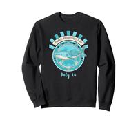 JOURNÉE DE Connaissance AU Requin DRÔLE Le 14 Juillet Sweatshirt
