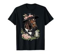 Journée de Course Elegant Derby Horse Mint Julep Southern T-Shirt