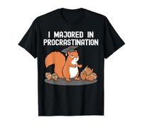 Journée de Fin d'études Amusante pour Les diplômés de ma spécialisation en Procrastination T-Shirt