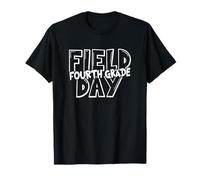 Journée de Jeu sur Le Terrain de quatrième année pour Enseignant, étudiants, Enfants Heureux 2026 T-Shirt