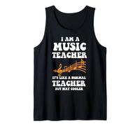 Journée de la musique - Musique - Professeur de musique scolaire - Amoureux de musique Débardeur