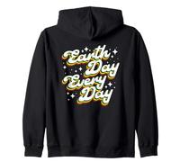 Journée de la Terre Every Day Retro Environmental Planet Advocate Sweat à Capuche