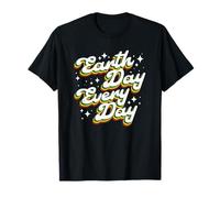 Journée de la Terre Every Day Retro Environmental Planet Advocate T-Shirt