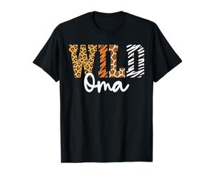 Journée de la Terre Mère à Motif Animalier Wild OMA T-Shirt