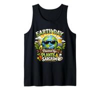 Journée de la Terre propulsée par Plants Sarcasm Funny Eco Débardeur