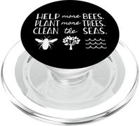 Journée de la Terre Sauver Les Abeilles Planter des Arbres PopSockets PopGrip pour MagSafe