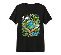 Journée de la Terre : Sauvons Notre planète : Sensibilisation aux Amoureux de la Nature T-Shirt Haut de Gamme