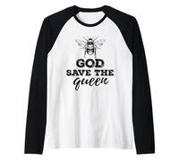 Journée de la Terre Save The Bees : Dieu protège la Reine Manche Raglan