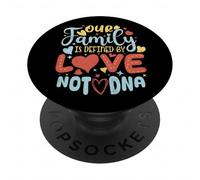 Journée de l'adoption Famille définie par l'amour et Non par PopSockets PopGrip Adhésif