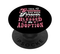 Journée de l'adoption Grand-mère Bénédiction à jamais PopSockets PopGrip Adhésif